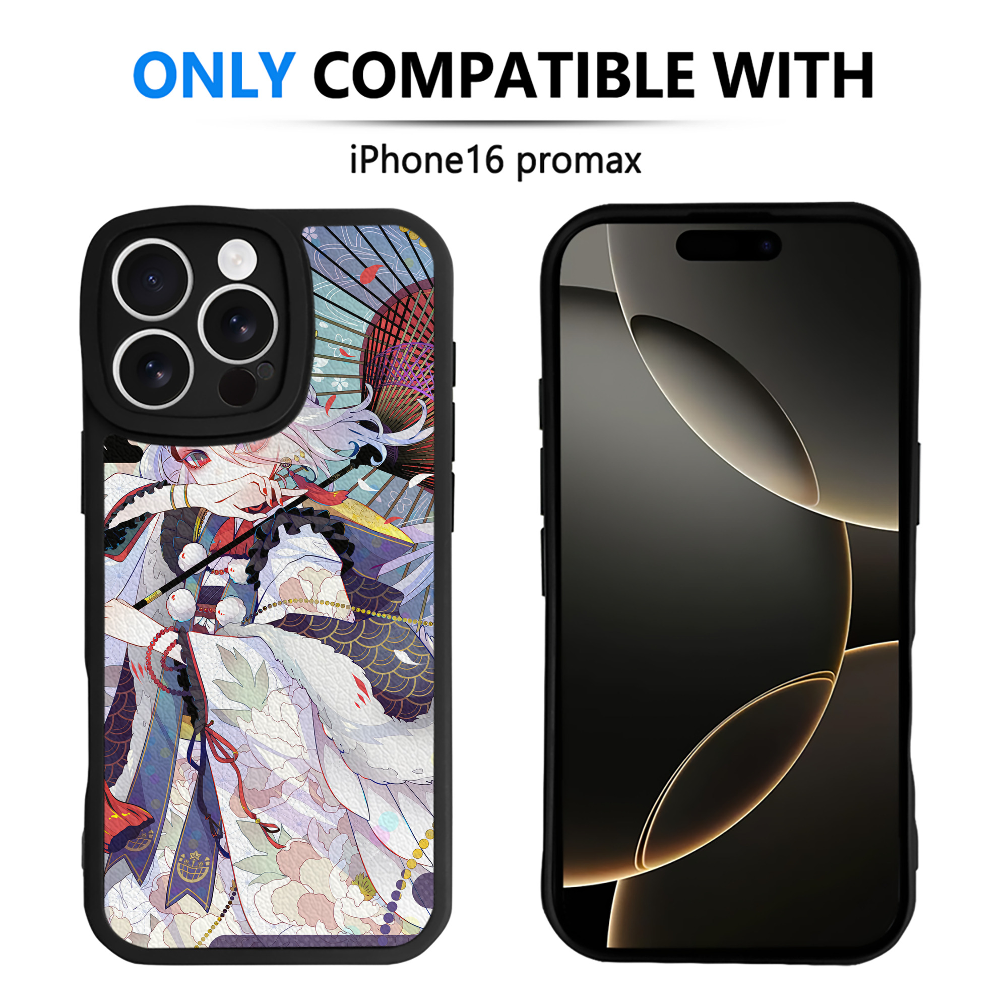 （画像用） 刀剣乱舞 Touken Ranbu 【iPhone 16シリーズ対応】シリコンスマホケース（レザー調） 材質：シリコン